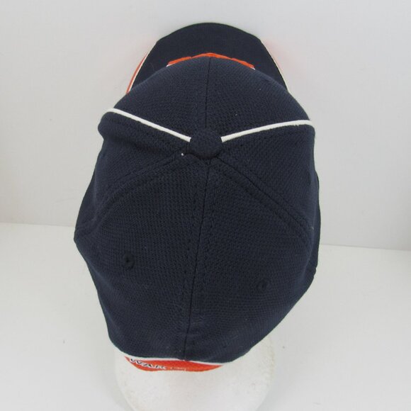Auburn University War Eagle New Era Men's Blue & Orange One Size Cap Hat Sm-Med - Picture 5 of 9